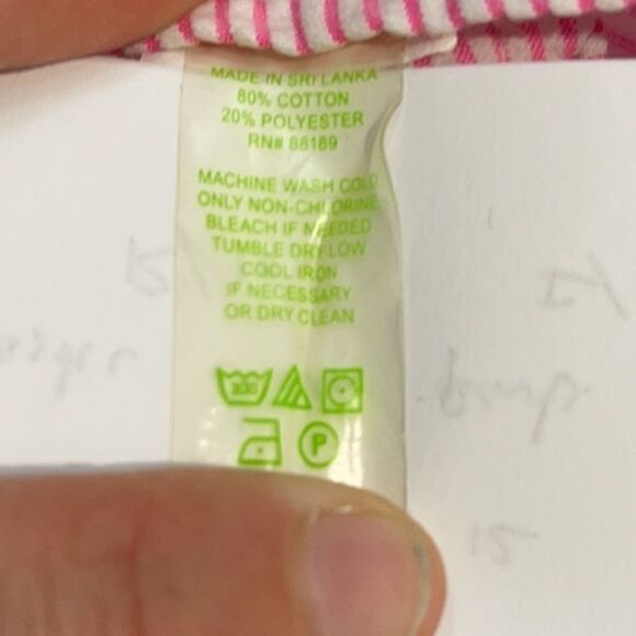 Lilly Pulitzer Ticking Stripe Embellished Shorts - Picture 4 of 4